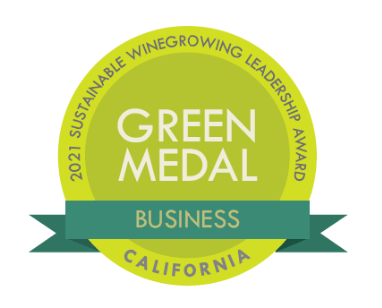 Green Medal for Business: 2021 California Sustainable Winegrowing leadership