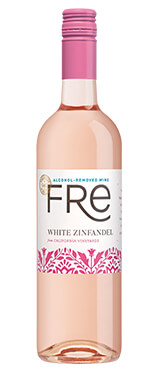 Fre alcohol removed white zinfandel