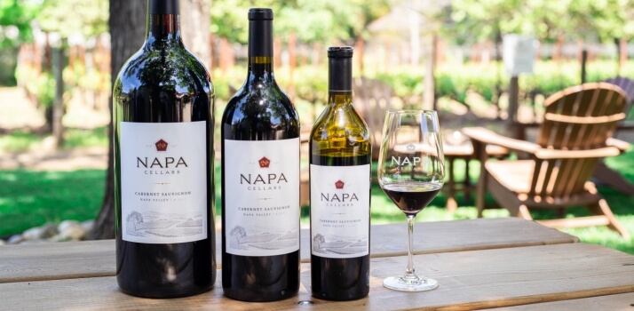 Selection of Napa Cellars wines