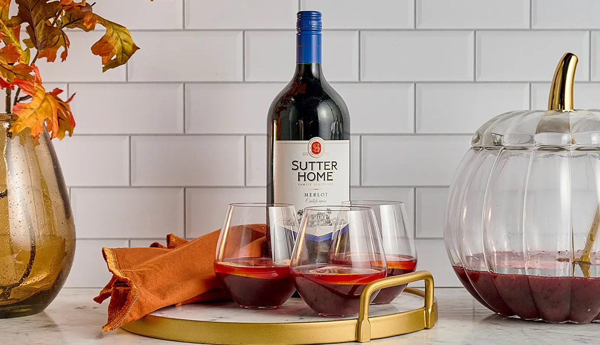 Sutter Home sugar and spice mulled wine