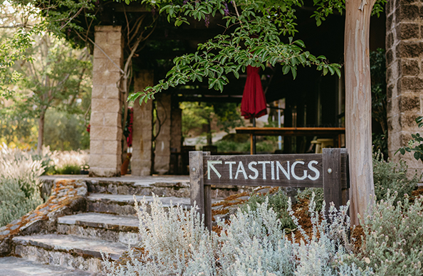 Neyers vineyards tasting room entrance