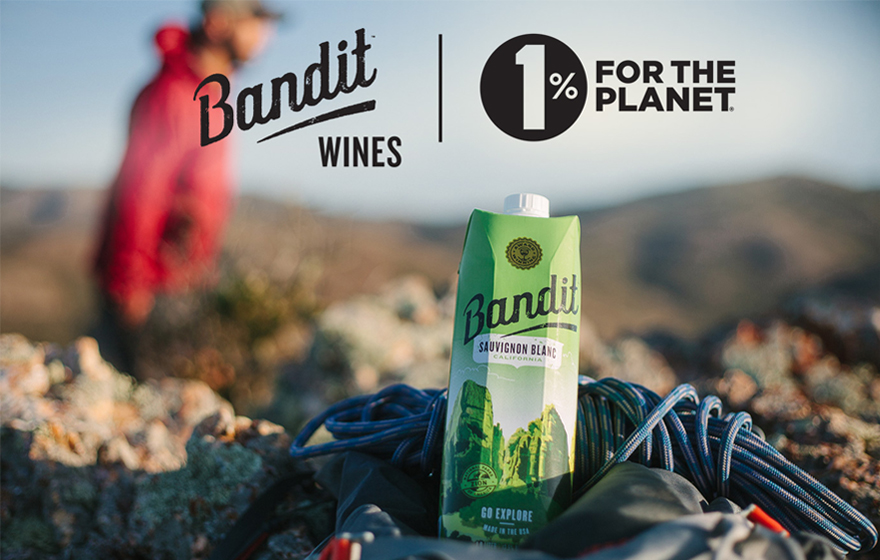 Bandit wines and 1% for the planet
